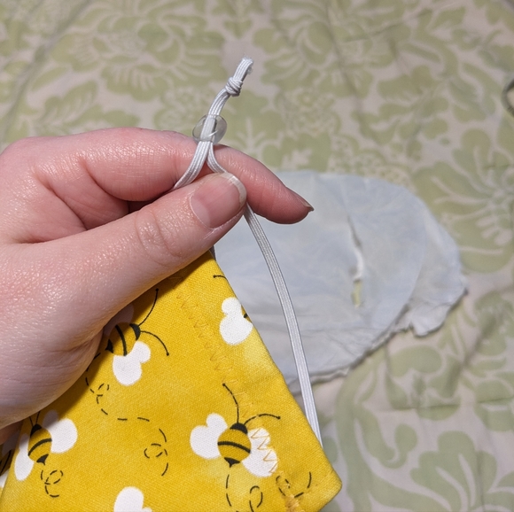 Handmade Bumblebee Face Mask - Picture 3 of 7